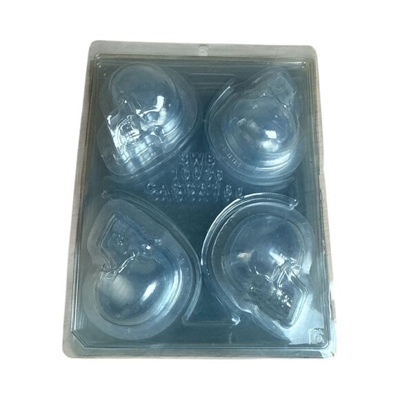 Lot of 6 BWB Chocolate Molds #10036 Skull & Assorted Styles Some Incomplete - Picture 2 of 3